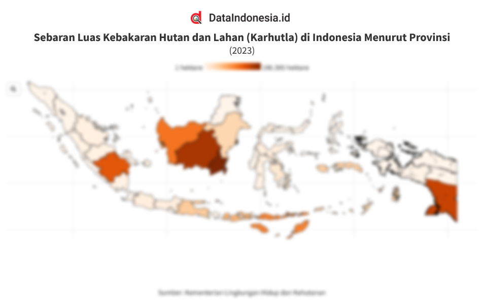 Data Sebaran Karhutla Di Indonesia Pada Dataindonesia Id