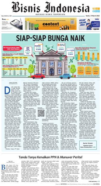 Bisnis Indonesia 31 Maret 2022