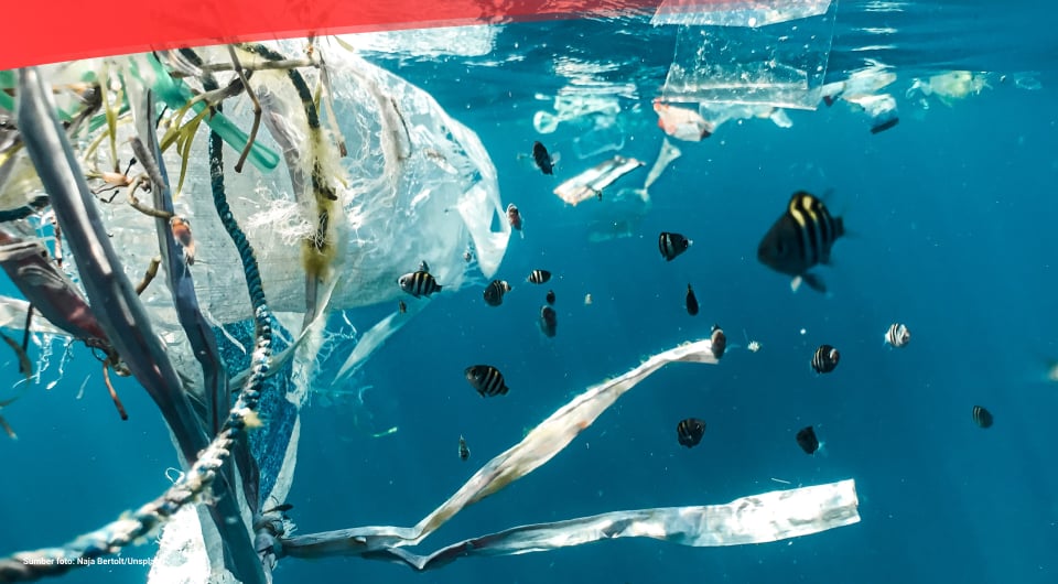 Indonesia Ikut Sumbang Sampah Plastik Laut Terbesar di Dunia