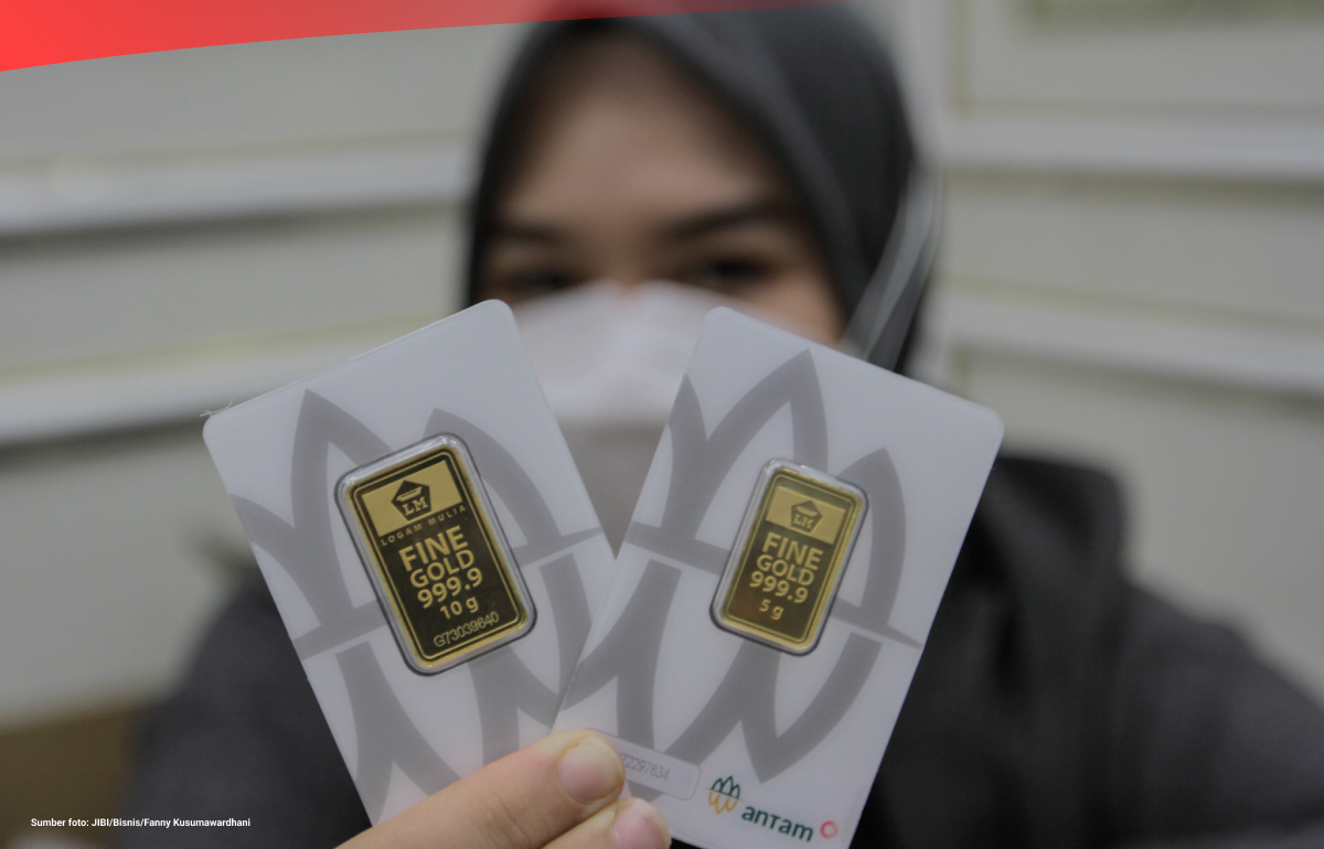 Daftar Harga Emas Antam Hari Ini (Rabu, 24 April 2024) Dataindonesia.id